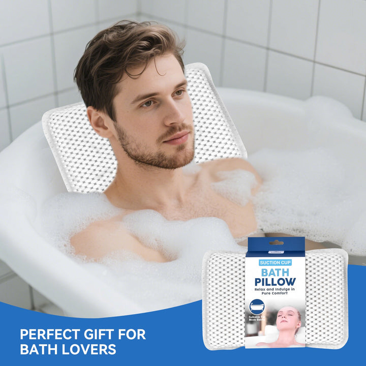 Suction Cup Bath Pilllow