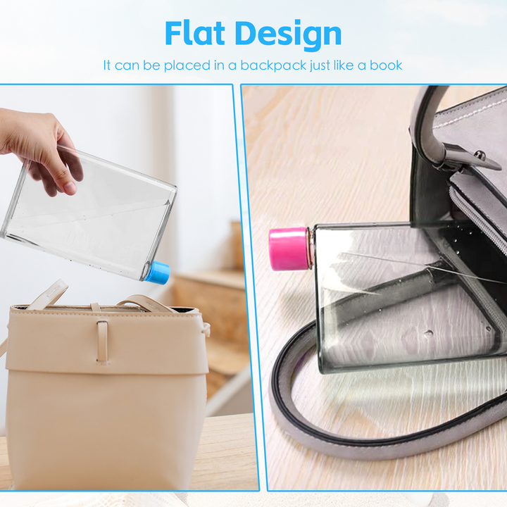 Lazy Dayz Flat Bottle 380ml - Pink