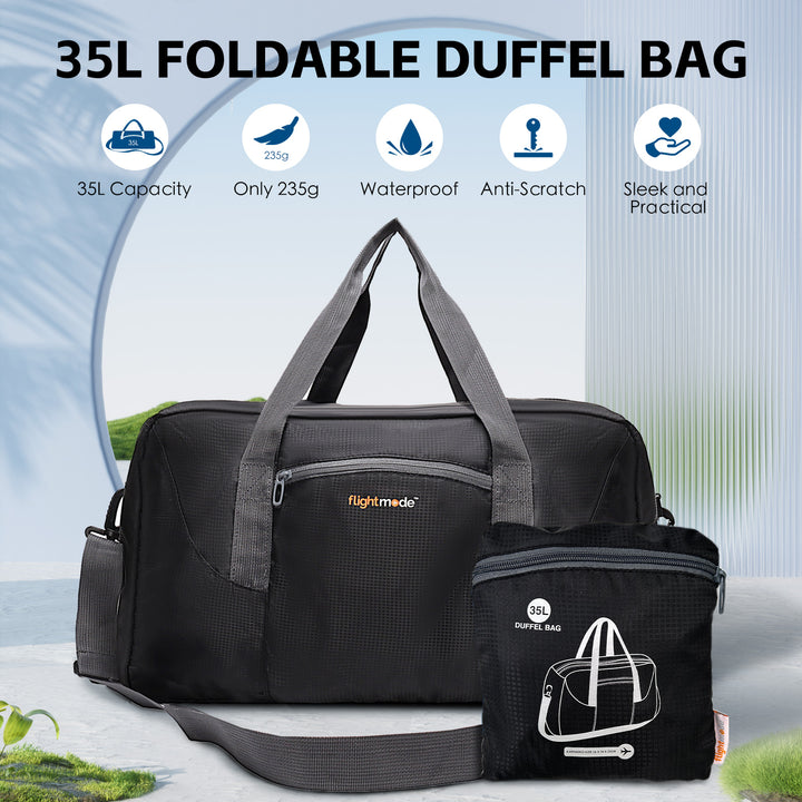 35L Foldable Lightweight Duffel Travel Bag