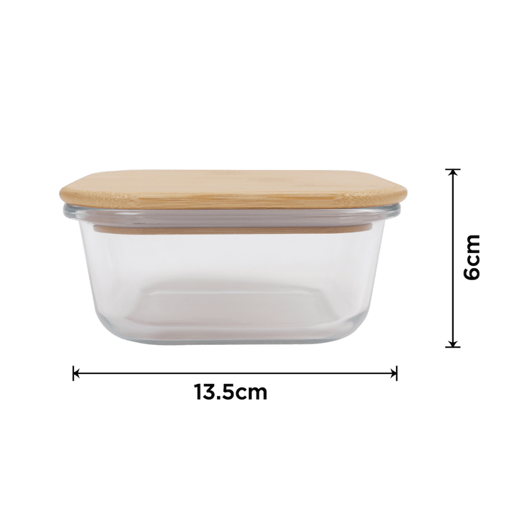 Clevinger Lunch Box Bamboo Food Container