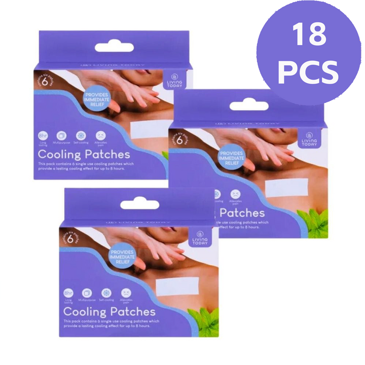 18 Pcs Cooling Patch Pain Relief