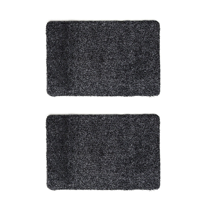 Living Today Door Mats 2Pcs Super Absorbent Microfibre Non Slip Doormat