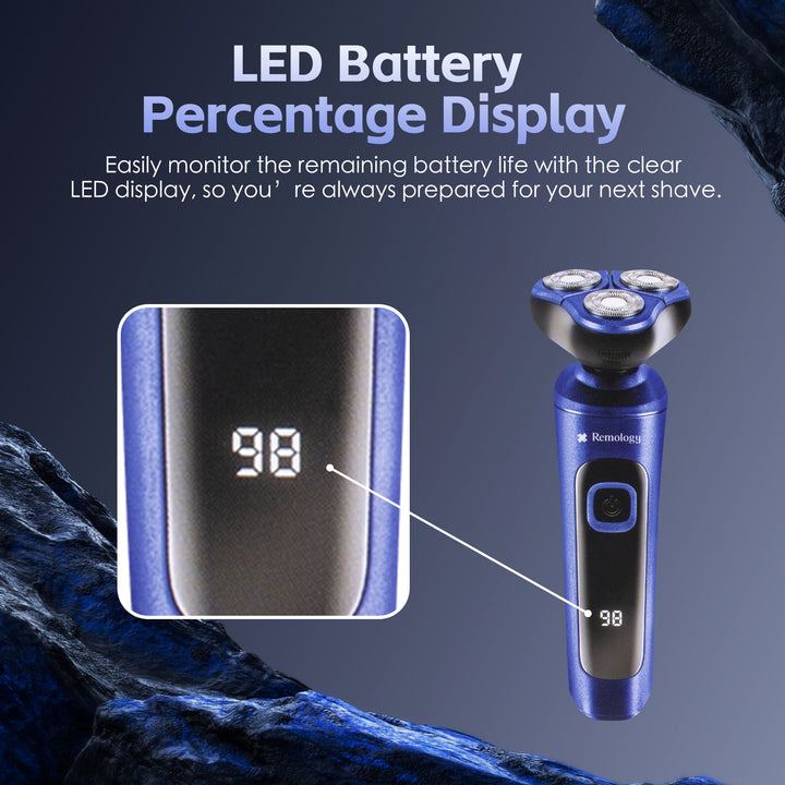 Remology Clean Shave Rechargeable Cordless Shaver