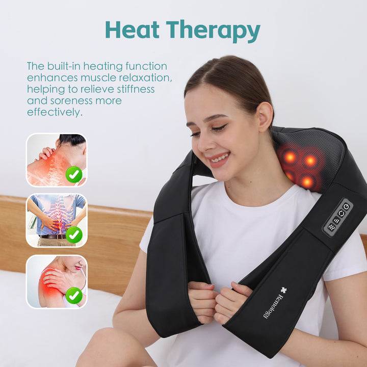Heated Shiatsu Neck Massager