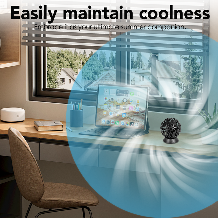Brillar Battery Powered Mini Desktop Fan