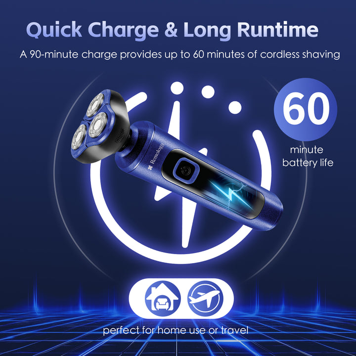 Remology Clean Shave Rechargeable Cordless Shaver