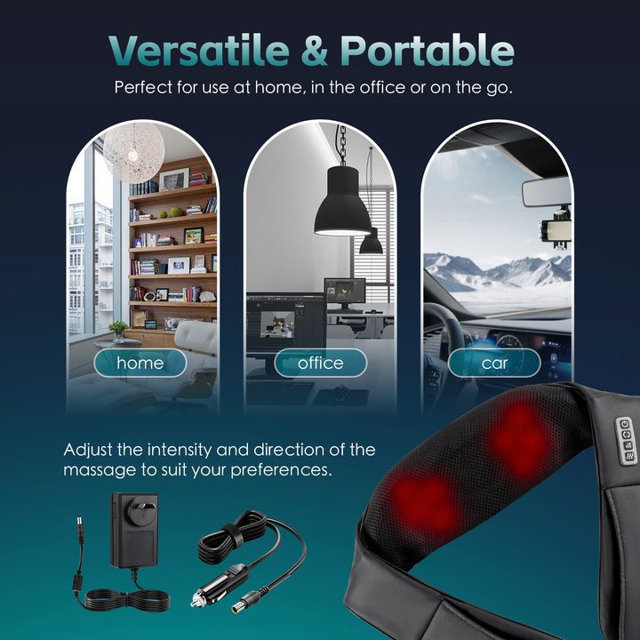 Heated Shiatsu Neck Massager