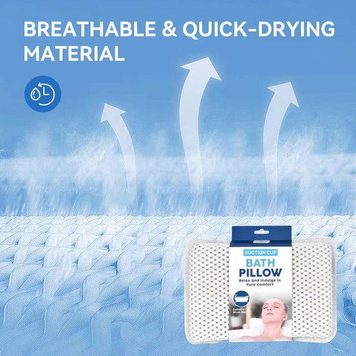 Suction Cup Bath Pilllow
