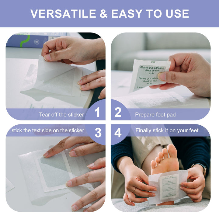 14 Pcs Detox Foot Pads - The Cleansing Detox Foot Pads