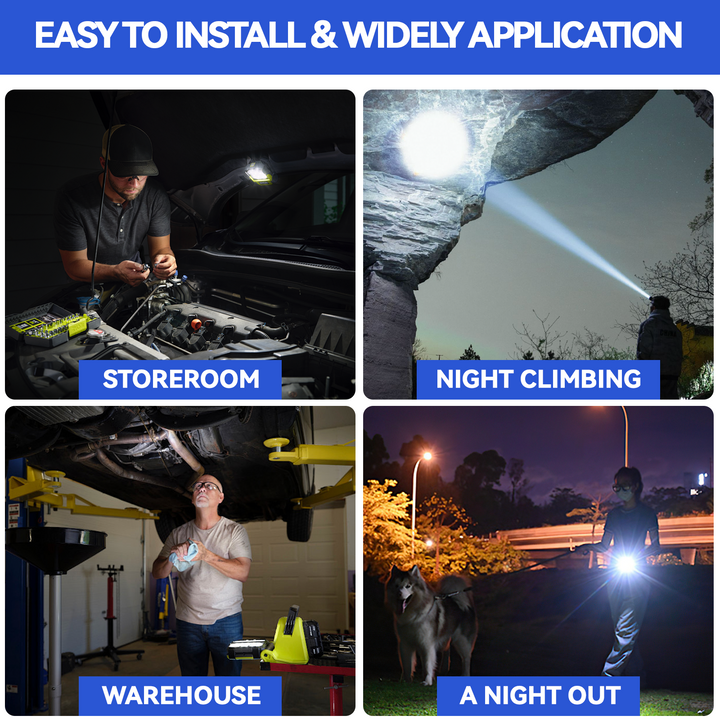 Brillar 200 Lumen 3 Foldable Panel LED Floodlight Lamp