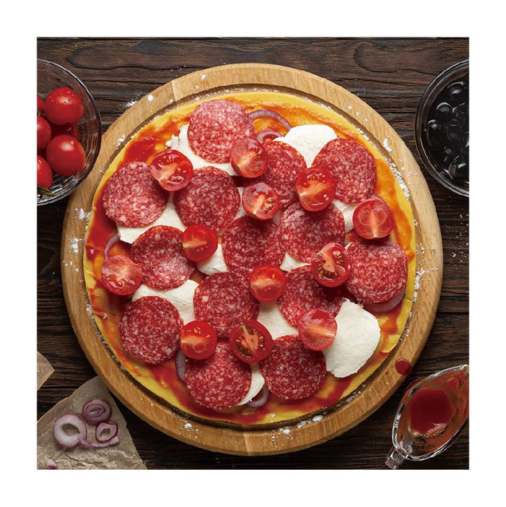 Living Today BAMBOO MINI ROUND CHEESE TRAY