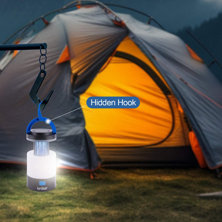 Brillar 3 in 1 Rechargeable Camping Bug Zapper Insect Killer Lantern