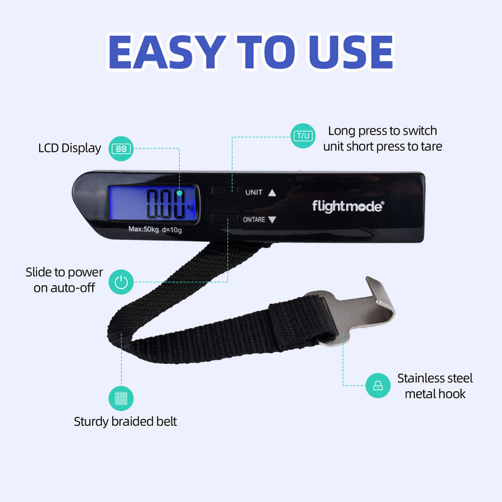 Flightmode Digital Luggage Scale