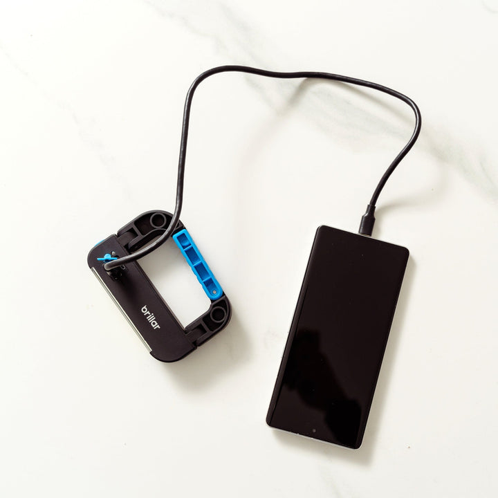 Brillar Camping Lights & Lanterns Brillar Powerbank Carabiner Torch 2200mAh - Blue