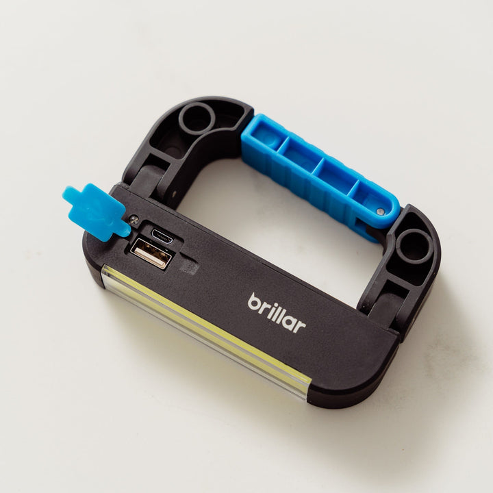 Brillar Camping Lights & Lanterns Brillar Powerbank Carabiner Torch 2200mAh - Blue