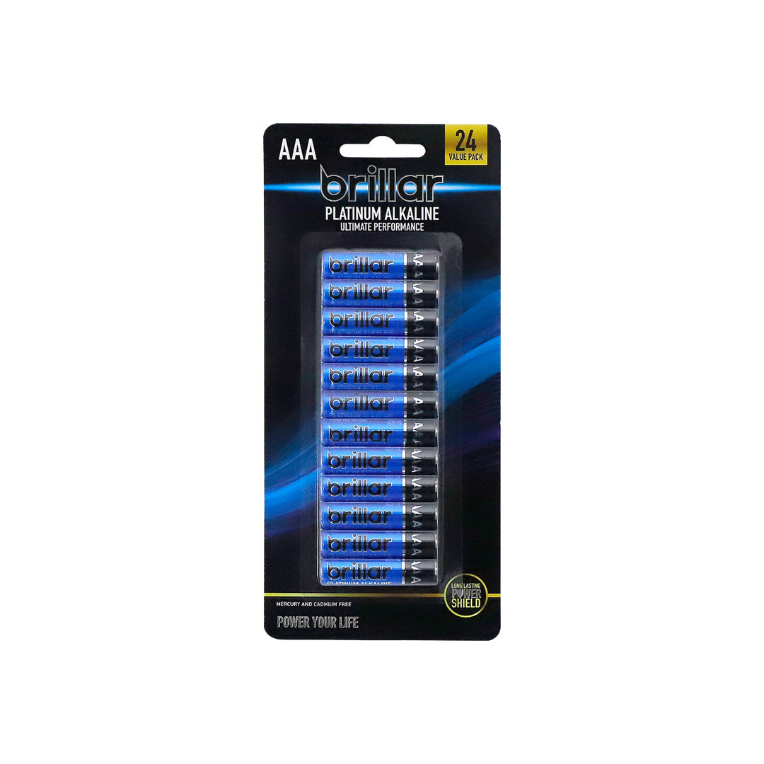 24 Pcs of AAA Platinum Alkaline Batteries