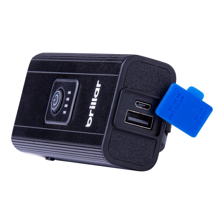 Brillar 300 Lumen USB Rechargeable Multifunctional Bike Rider Light