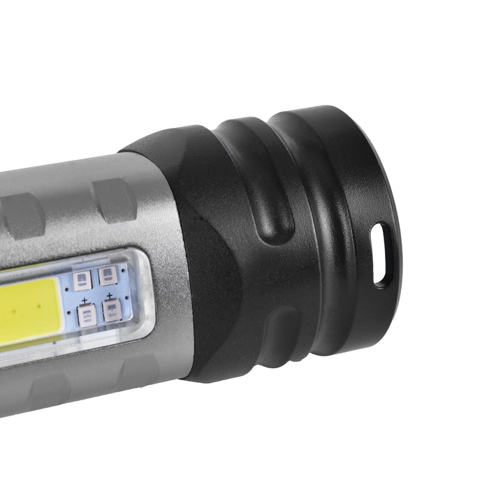 Brillar 200 Lumen USB Rechargeable Multifunction Flashlight