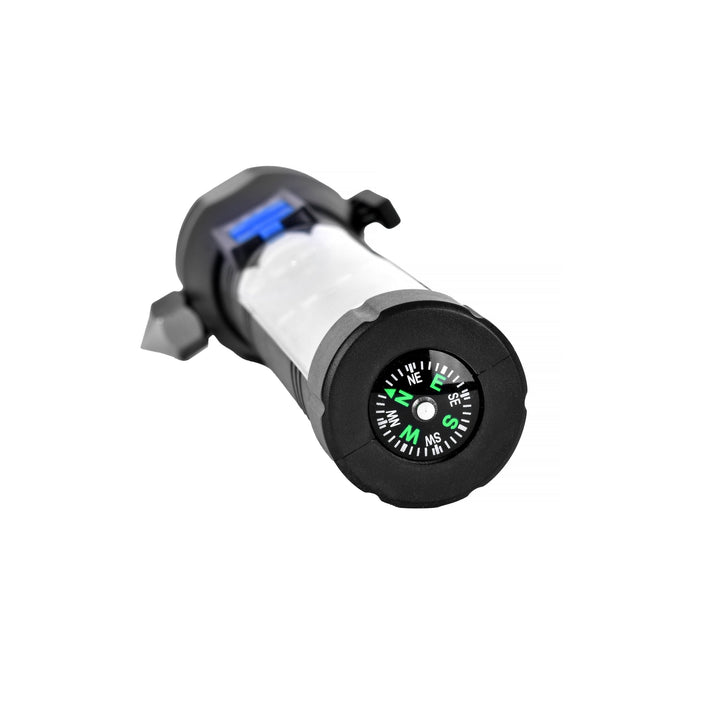 Brillar 150 Lumen Solar Power USB rechargeable Multifunction Trekking Torch