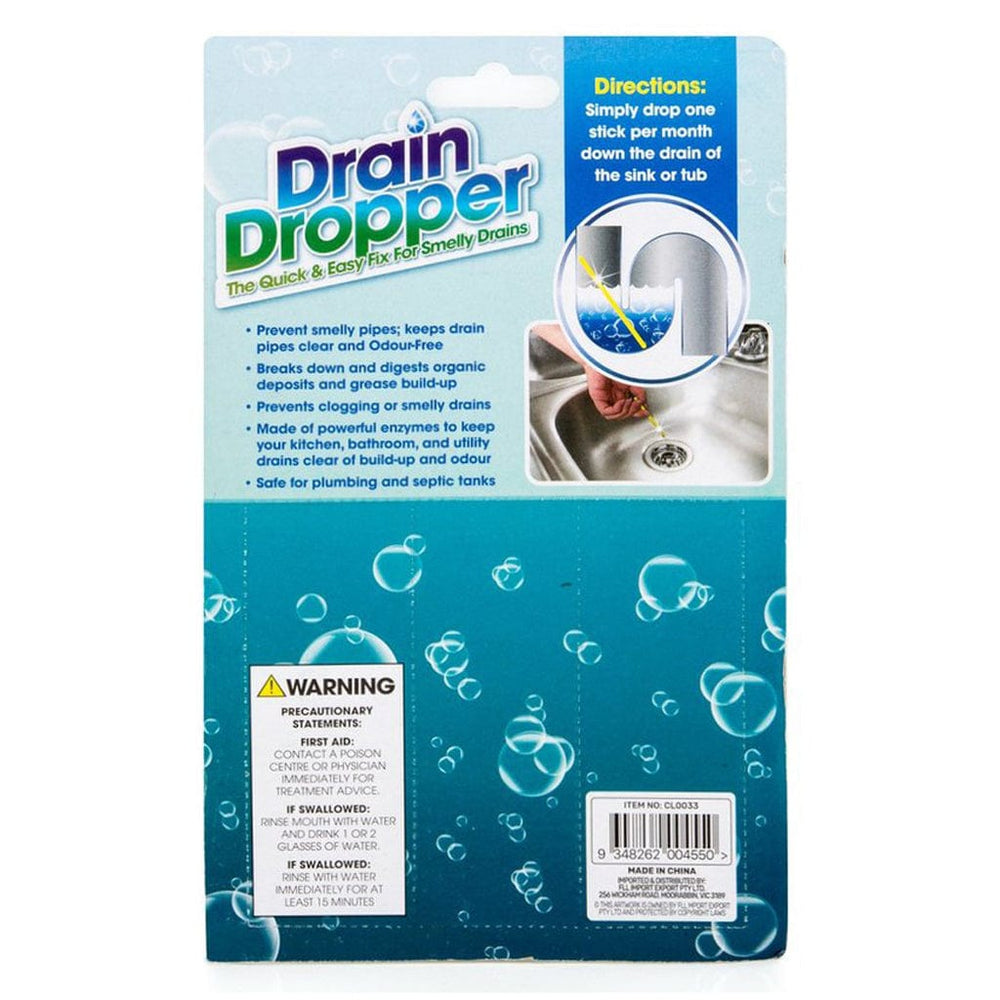 Living Today Cleaning Drain Dropper 12 Pack