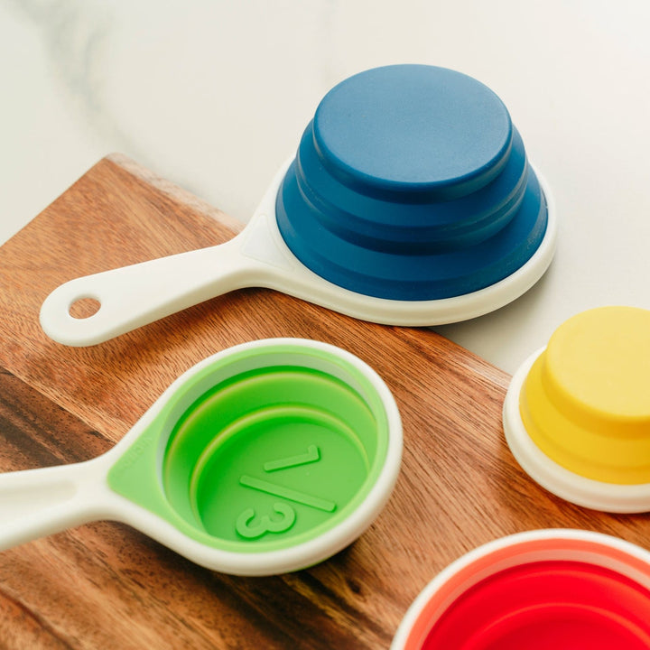 COOK EASY Collapsible Silicone Measuring Cup Set Collapsible Silicone Measuring Cup Set