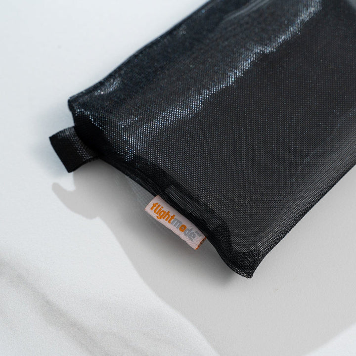 Flightmode 3 Pack Zipper Travel Cosmetic Mesh Bag Set