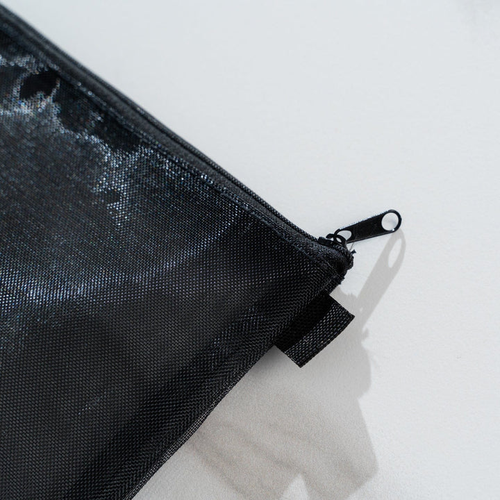 Flightmode 3 Pack Zipper Travel Cosmetic Mesh Bag Set