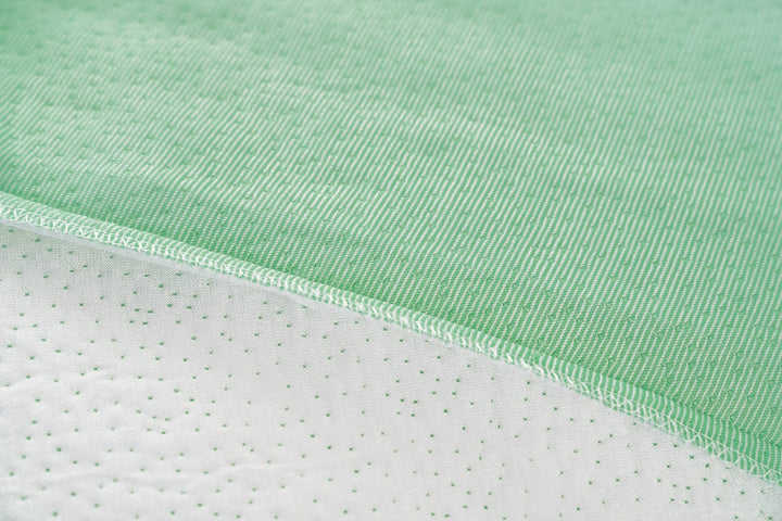 Living Today 4cm Memory Foam Mattress Topper with Bamboo Cover - Double