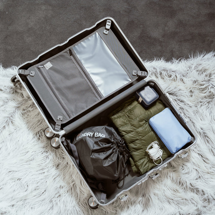 Drawstring Water Resistant Travel Laundry Bag Sports Gym Clothes Organiser