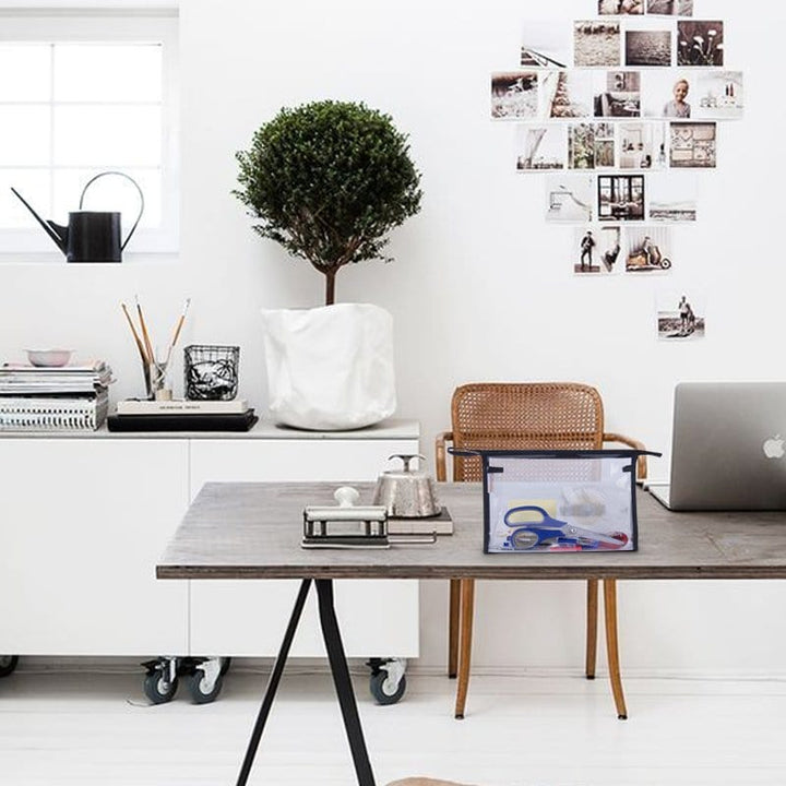 Flight Mode Waterproof PVC Clear Zippered Carry Pouch