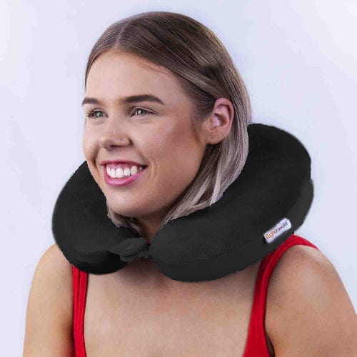 Flightmode Bags and Luggage Deluxe Memory Foam Travel Pillow