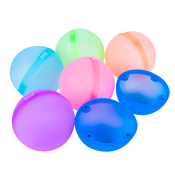 12 PcsMagnetic Closure Silicone Water Bombs