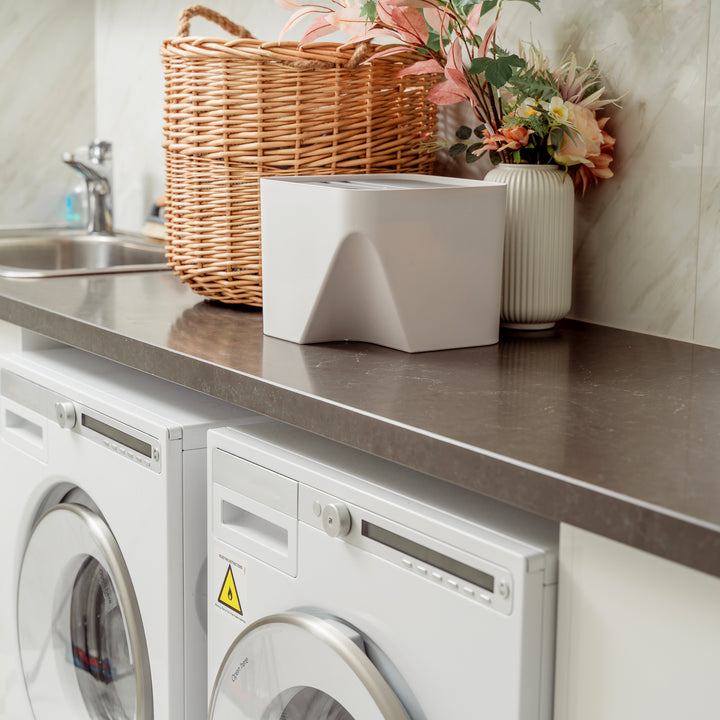 2 Pcs 12L+18L Stackable Plastic Kitchen Trash Bin Household Classification Storage Box