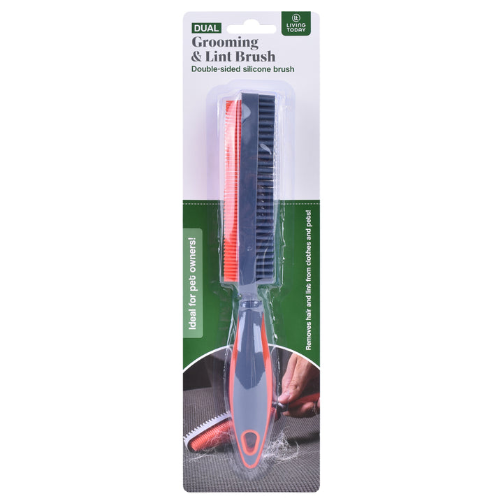 Double Side Grooming And Lint Brush
