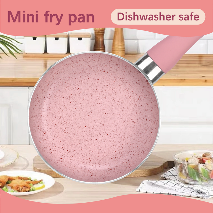 12cm Mini Non Stick Aluminium Frying Pan Round Egg Pan