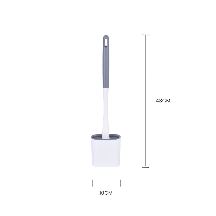 2 Pcs Toilet Brush Set