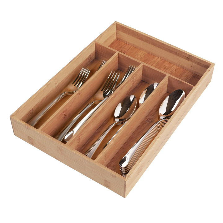 Living Today Bamboo Bamboo Cutlery Tray
