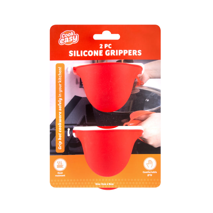 2 Pcs Silicone Grippers