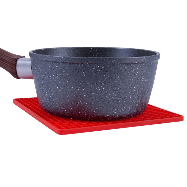4 Pcs Silicone Grippers / Multi Purpose Kitchen Heat Pad Insulation Mat