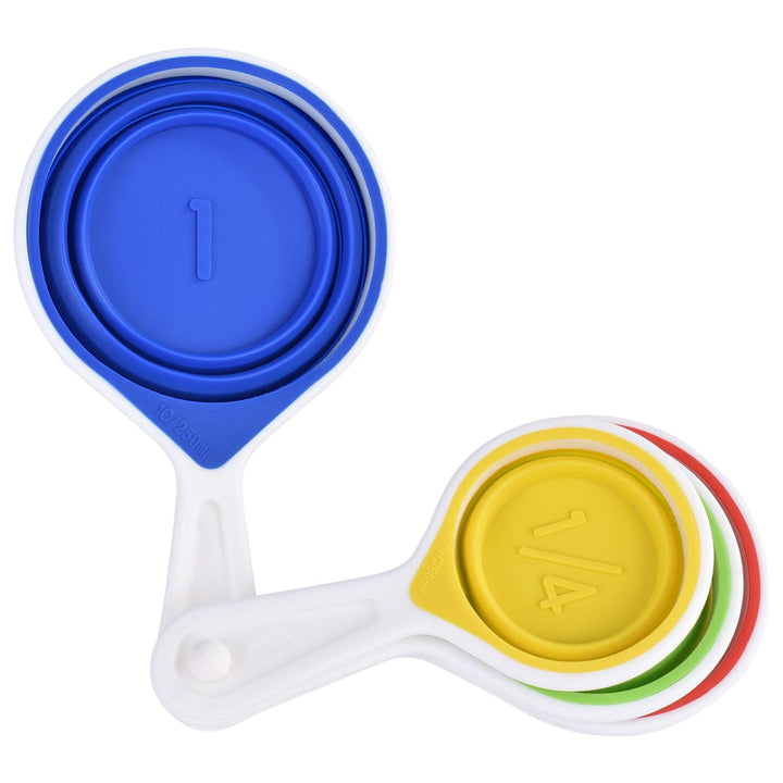 COOK EASY Tablecloth weights Collapsible Silicone Measuring Cup Set