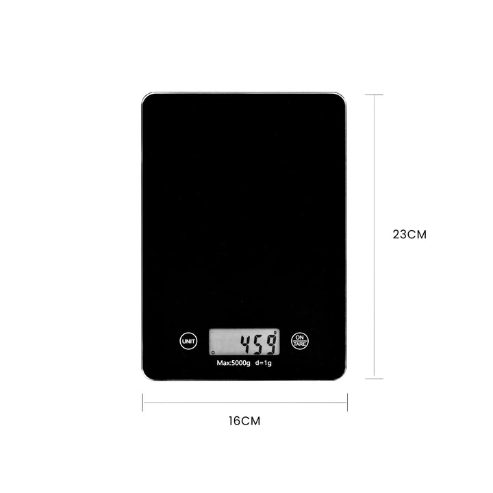 COOK EASY 5KG Digital Glass Kitchen Scale