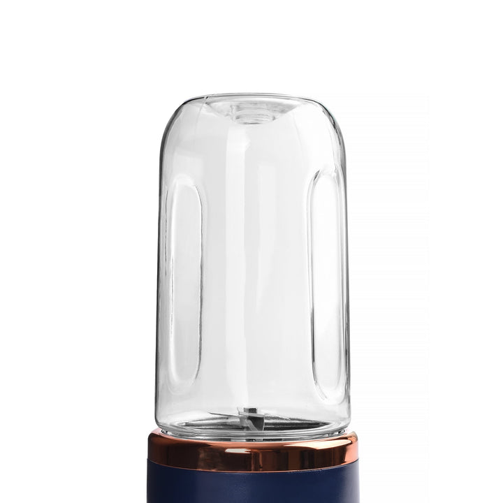 400ml USB-C Rechargeable Portable Juicer with Travel Lid – Personal Blender for Smoothies & Shakes