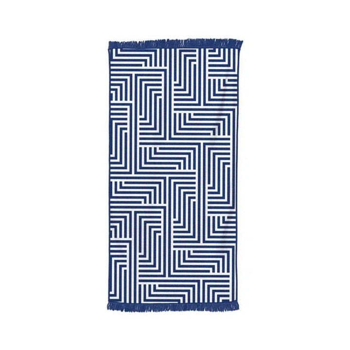 Living Today Rectangular Sand Free Beach Towel with Tassel