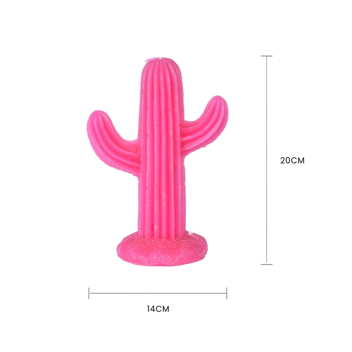 4 Pcs Large Simulation Plant Cactus Candle Tea Light