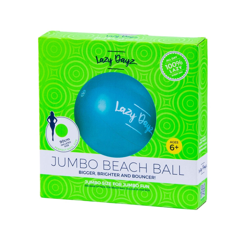Lazy Dayz Inflatable 90cm Lazy Dayz Inflatable Jumbo Beach Ball - Teal