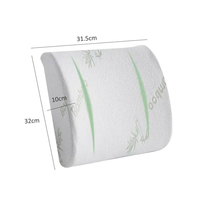 Living Today Office Memory Foam Back Support Office, Car Pillow