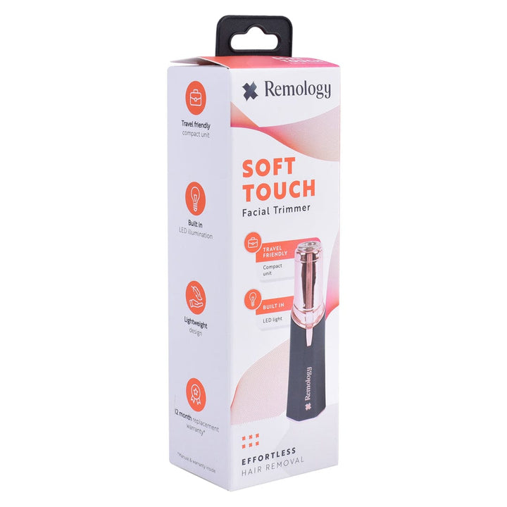 Remology Hair Straighteners Remology Soft Touch Facial Trimmer with LED