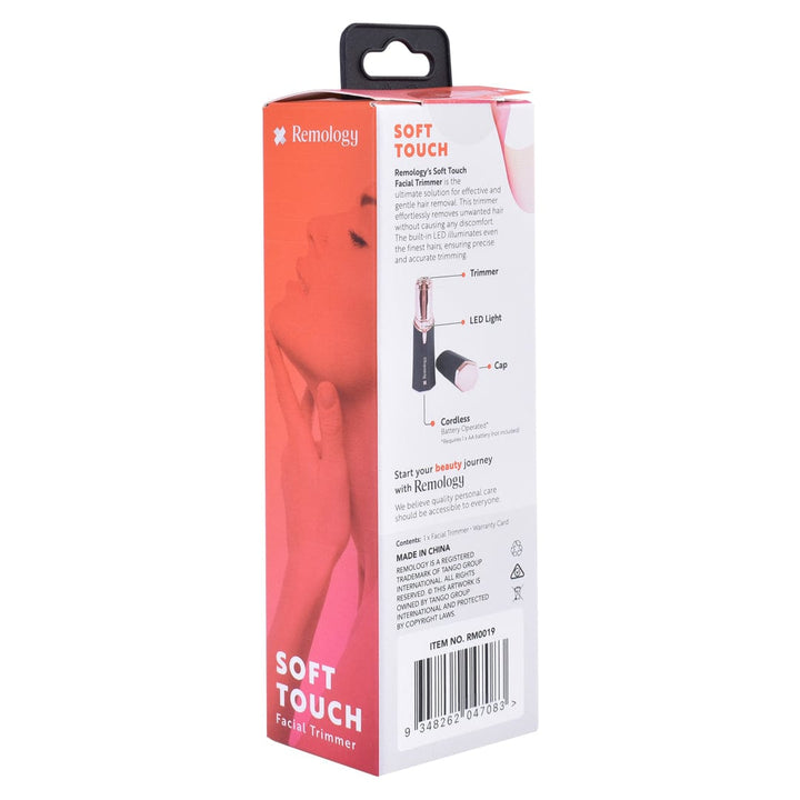 Remology Hair Straighteners Remology Soft Touch Facial Trimmer with LED