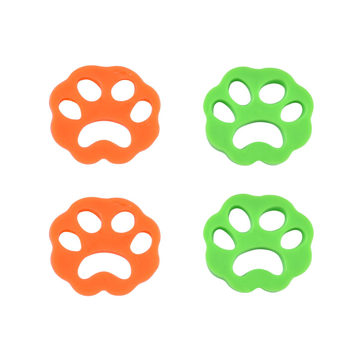 4 Pcs Silicone Pet Hair Remover