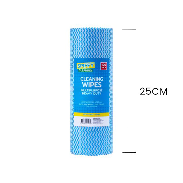 100 Pcs Heavy Duty Multipurpose Cleaning Wipes